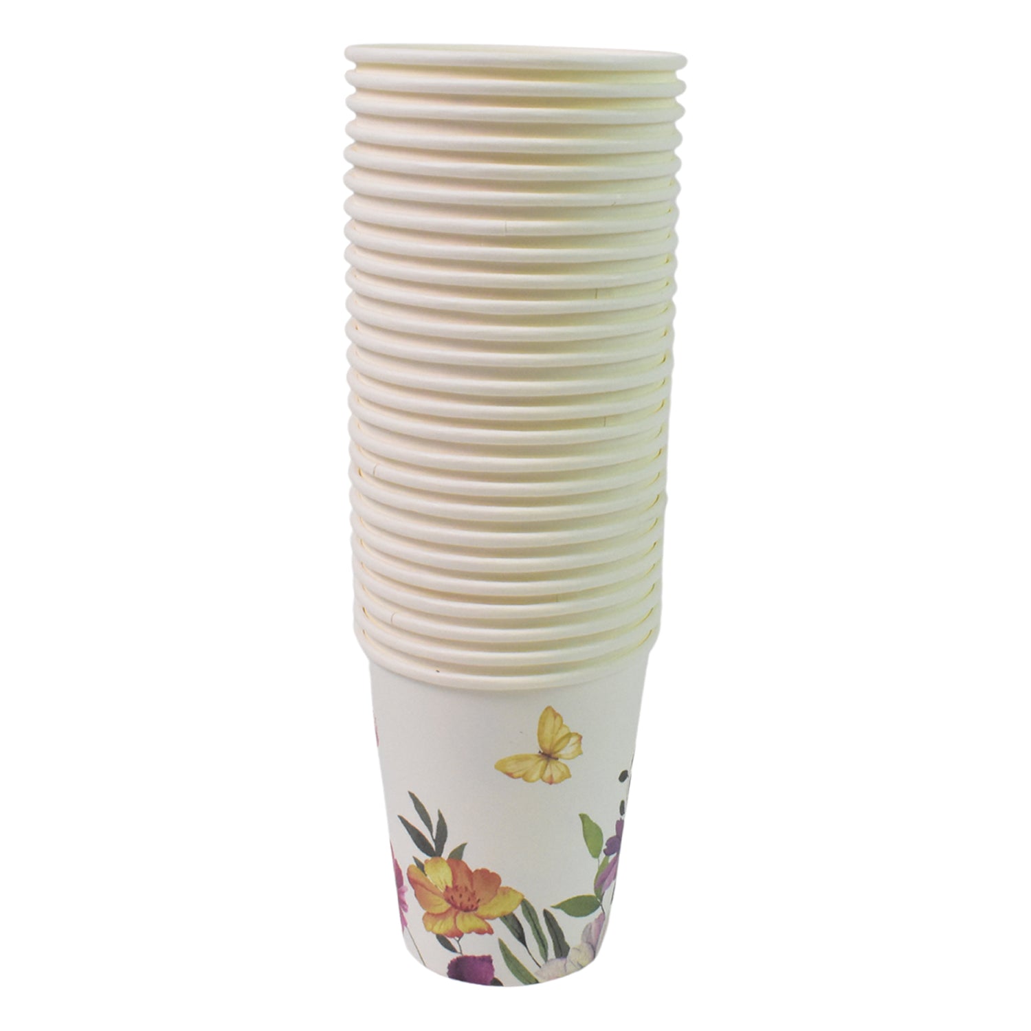 Disposable Paper Cups Mixed Design 24 Pcs | Papezo - Detail View 5