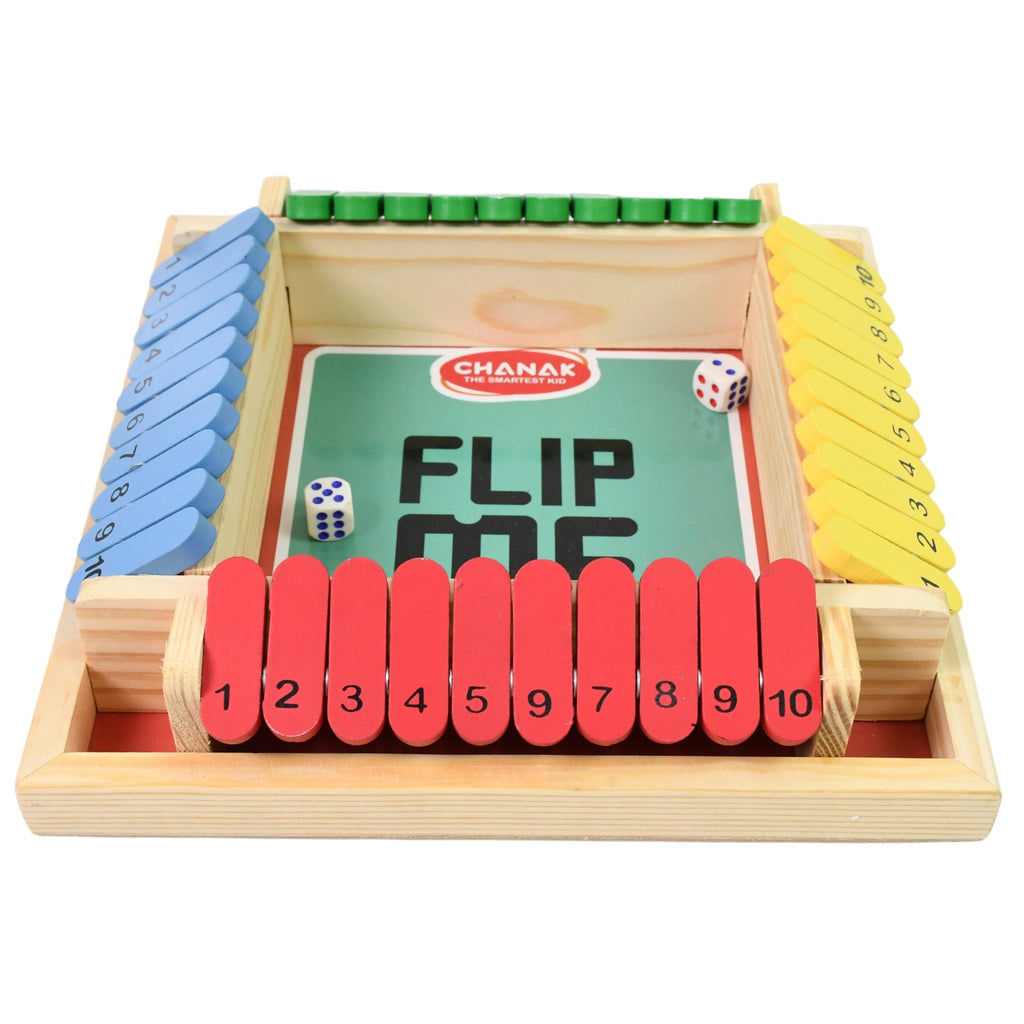 Shut The Box Game Classic Wooden Dice for Family Fun | Aditi - Detail View 5