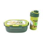 ALVENZA Leak-Proof Lunch Box Set – 3 Compartment with Bottle | Lunchie Bunchie