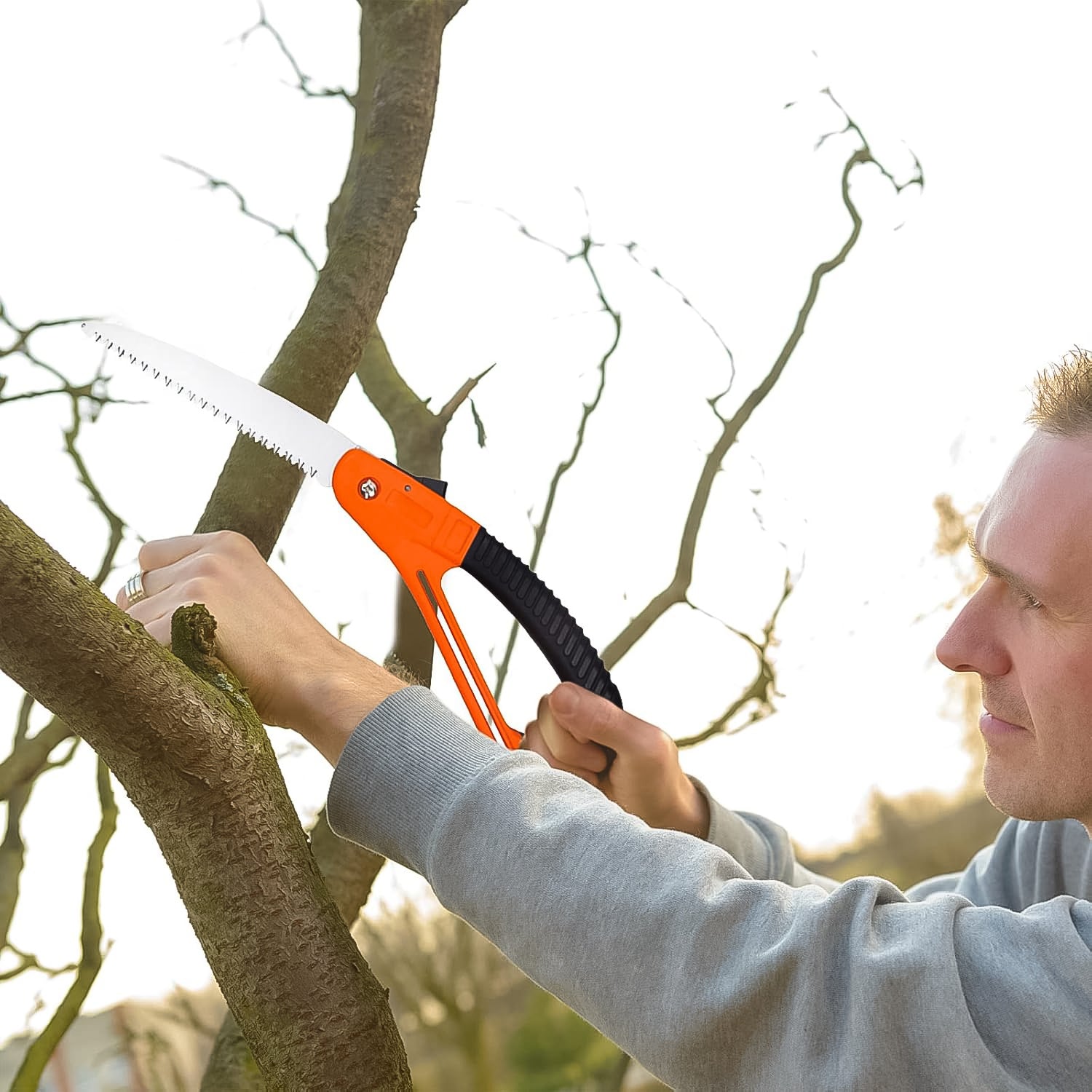 Folding Pruning Saw 15 Inch Mini Garden Tool - Detail View 6