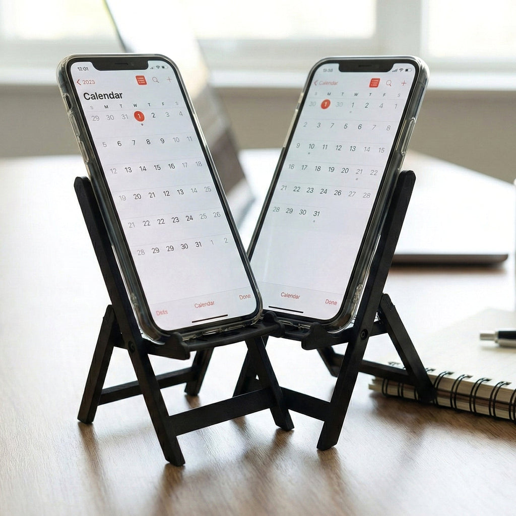 ALVENZA Mini Chair Mobile Phone Stand – Foldable & Portable Holder