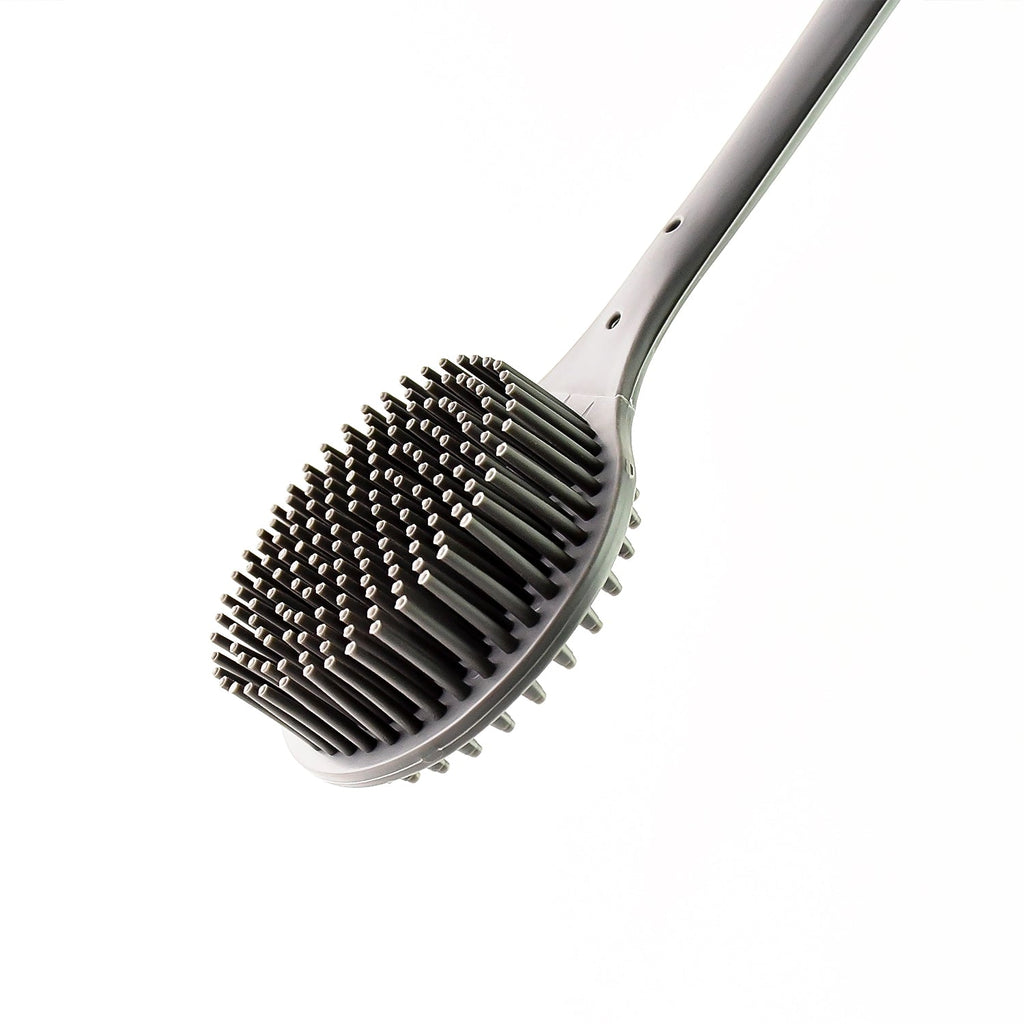 Silicone Back Scrubber Brush – Long Handle for Gentle Exfoliation