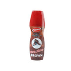 Brown Liquid Shoe Polish Easy Application & Instant Shine - Back View