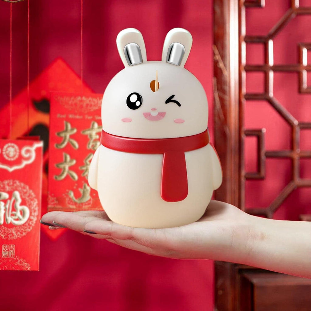 ALVENZA Rabbit Toothpick Dispenser – Automatic Press Design | Organivo