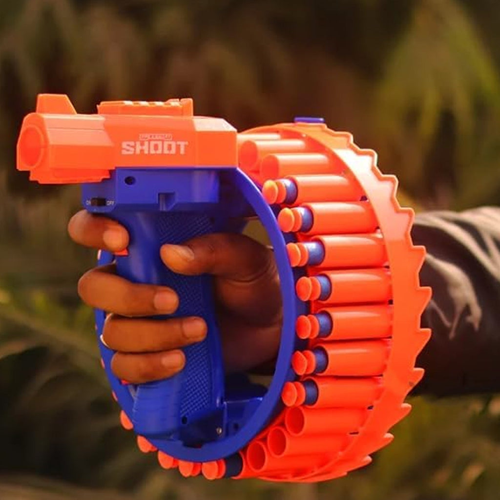 ALVENZA Electric Toy Gun for Kids – Safe Soft EVA Dart Blaster | Action Legion