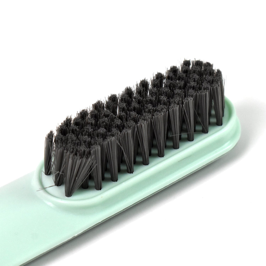 Shoe & Clothes Cleaning Brush Soft Bristle Scrubber | Velvet Wipe - Detail View 8