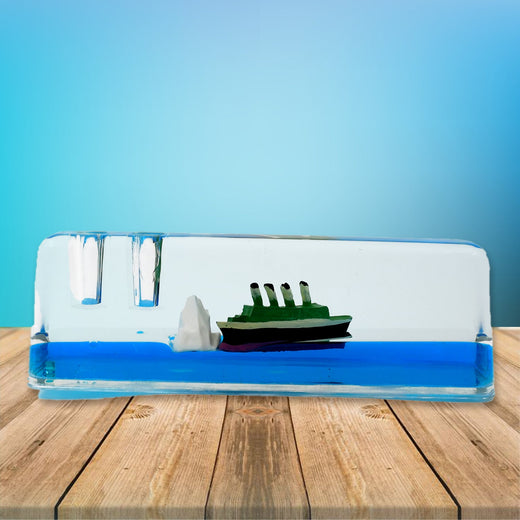 Floating Cruiser Ship Decor – Unsinkable Stress Relief Toy