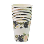 Disposable Paper Cups Mixed Design 10 Pcs Set | Papezo - Detail View 5