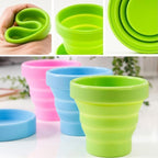 Foldable Silicone Travel Mug Leakproof & Portable | Hydrozilla - Front View