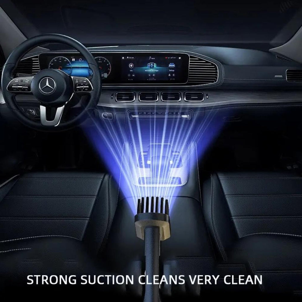 ALVENZA Wireless Car Vacuum Cleaner – Portable 2-in-1 Dust Buster | Velvet Wheels