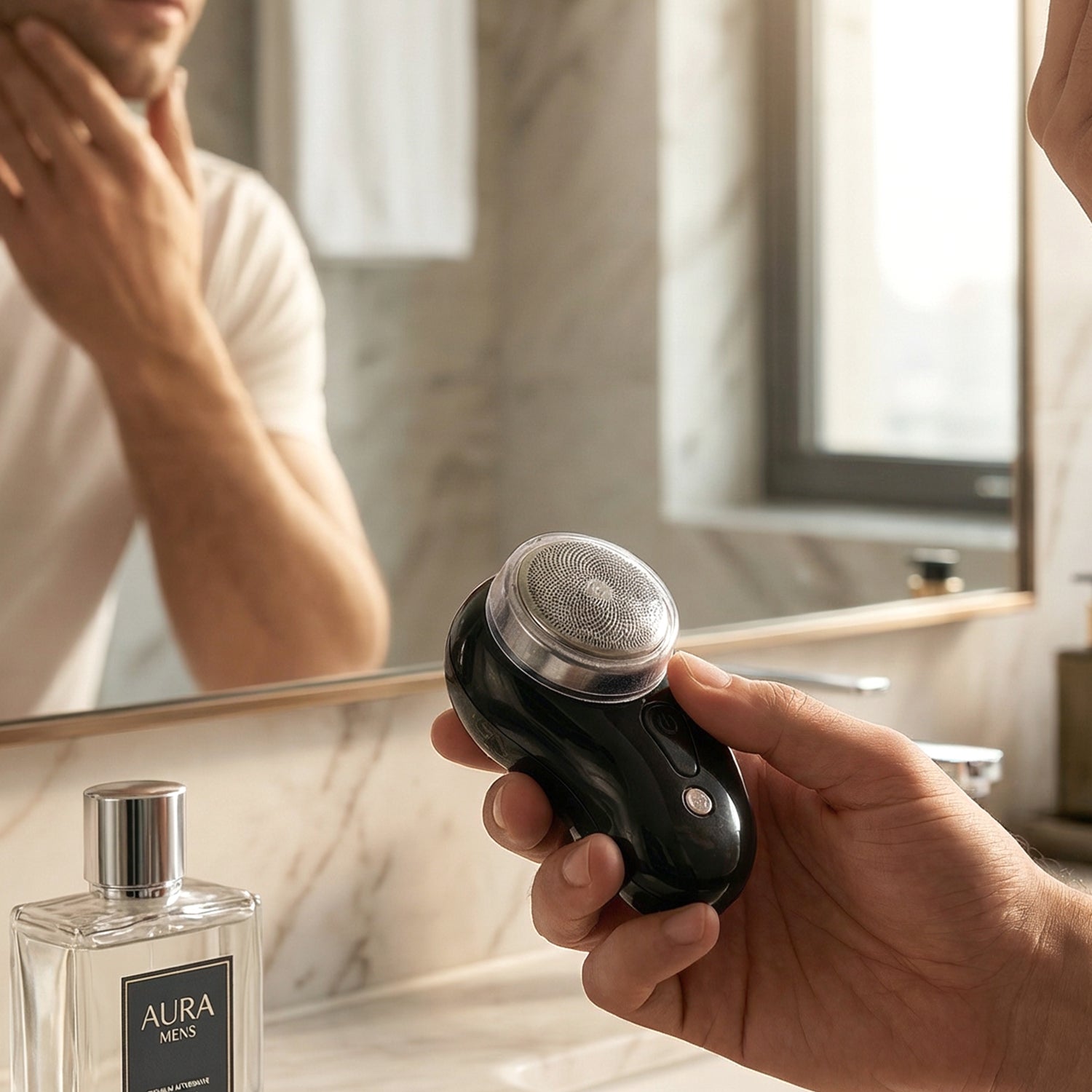 Mini Electric Shaver – Compact & Rechargeable for Travel & Daily Grooming