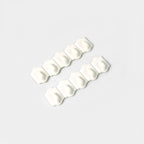 Adhesive Wall Hooks Strong Drill-Free Set of 10 | GlimmerHome - Detail View 5