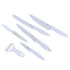 ALVENZA Marble Coated Kitchen Knife Set – 6-Piece Sharp & Stylish