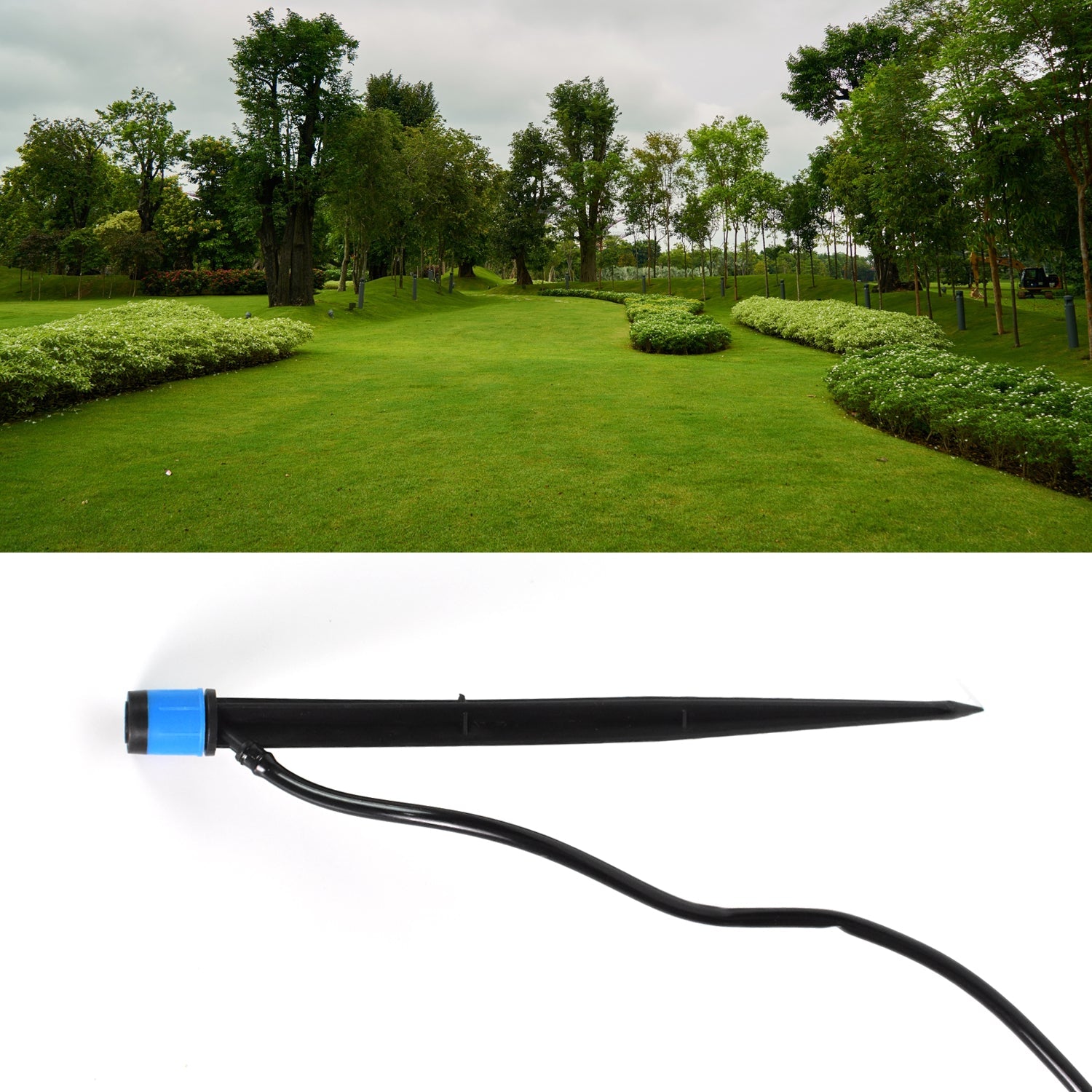 Garden Water Dripper 360 Adjustable Flow | Tidy Roots - Detail View 6