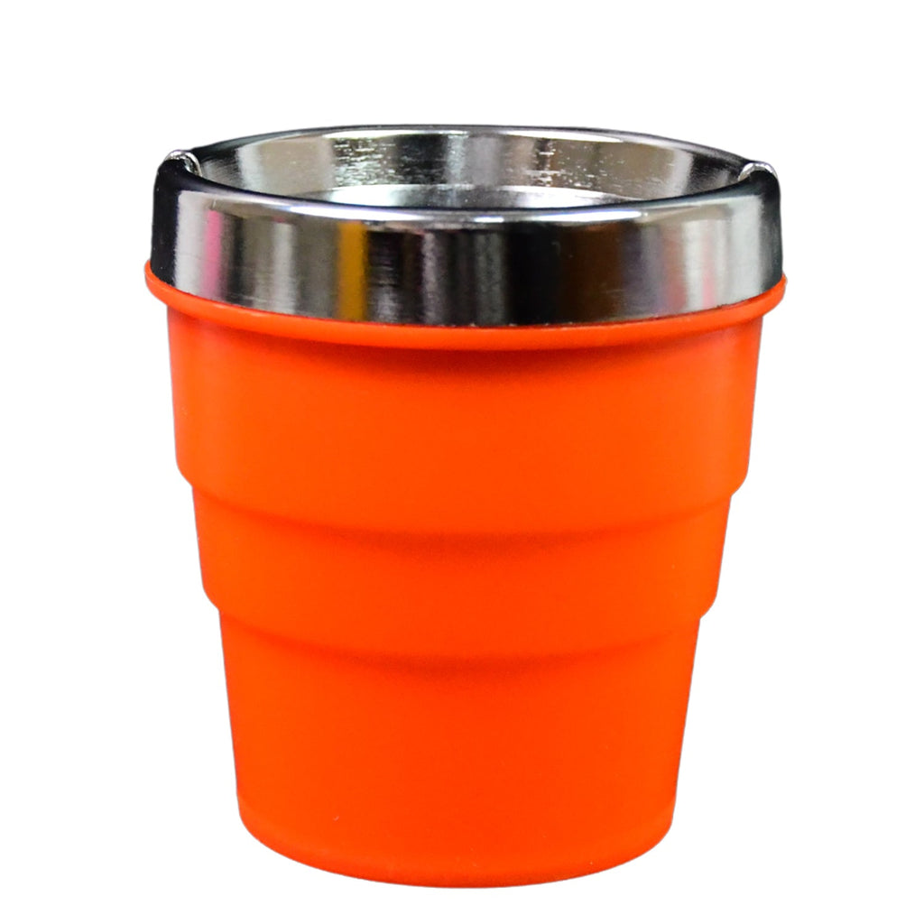 ALVENZA Car Ashtray – Portable Smokeless Cup Holder with Lid | Velvet Wheels