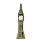 ALVENZA Big Ben Miniature Metal Statue – Elegant Home Decor Accent
