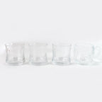 Glass Drinkware Set 4-Piece Mugs & Tumblers | TableNest - Detail View 5