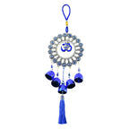 ALVENZA Om Evil Eye Wind Chime – Protective Spiritual Home Decor