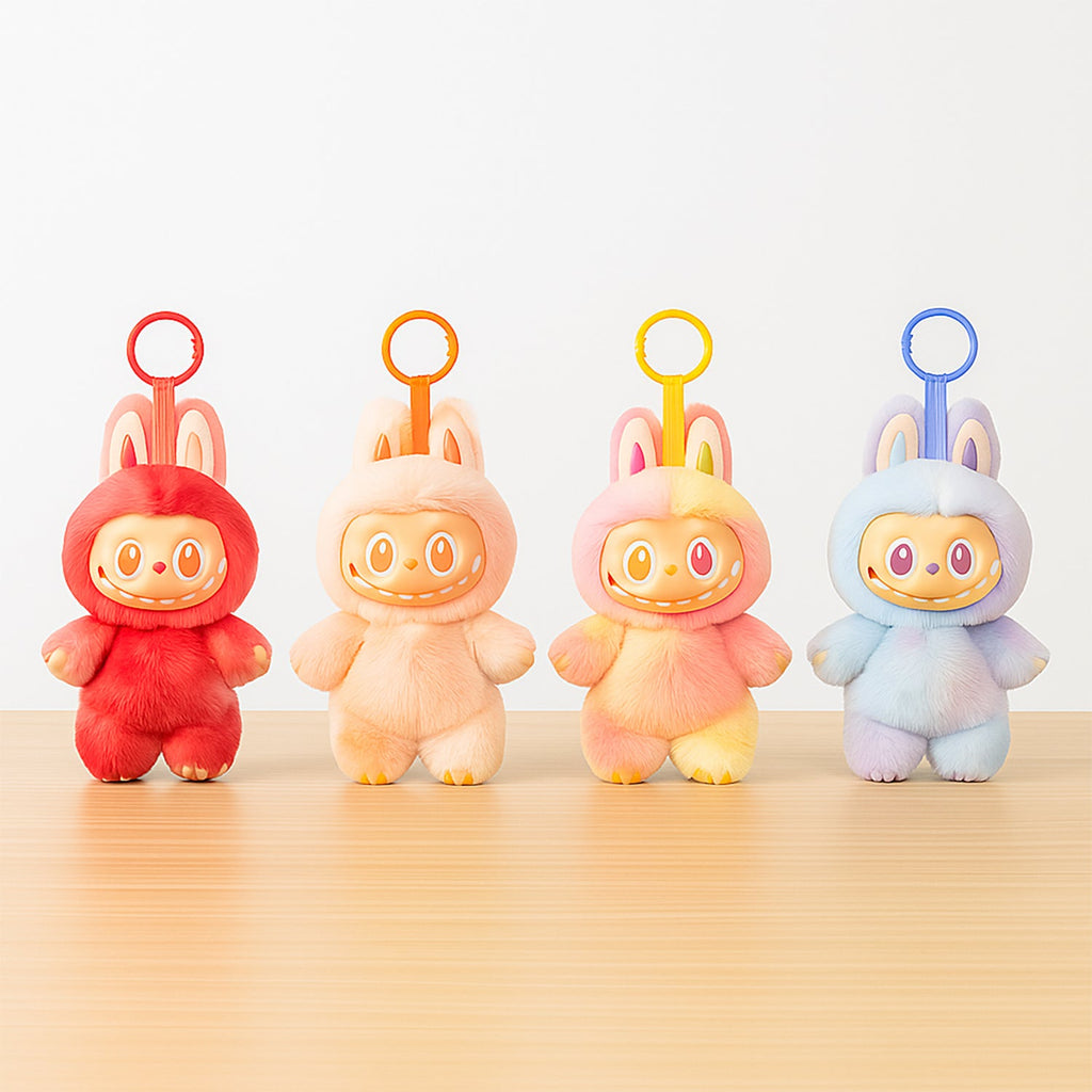 ALVENZA Plush Keychain – Soft Cartoon Animal Toy for Bags