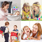 ALVENZA Simple Dimple Fidget Toy Keychain – Mini Stress Relief | Styleva