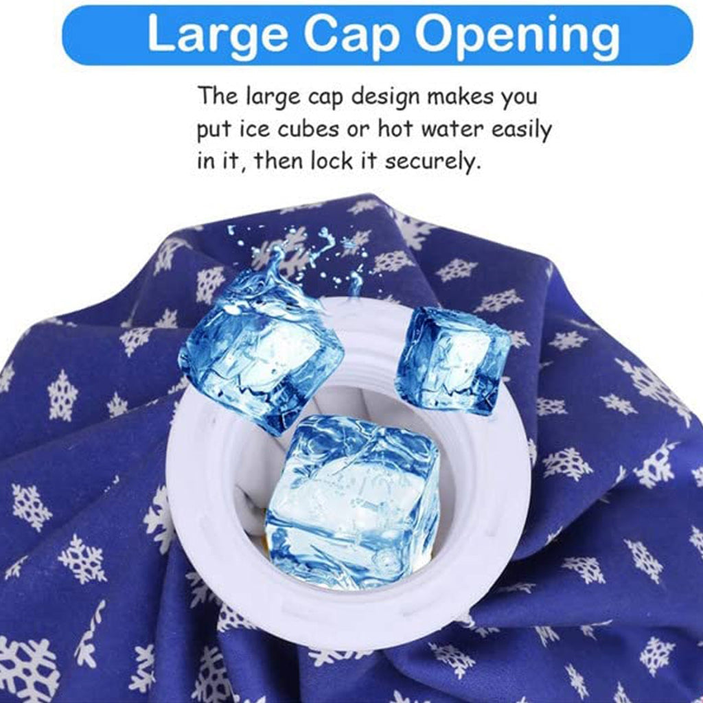 Ice Bag for Pain Relief – 9 Inch Reusable Compress | VelvaBloom