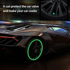 ALVENZA Luminous Tyre Valve Caps – Glow for Night Safety (4 Pcs Set)
