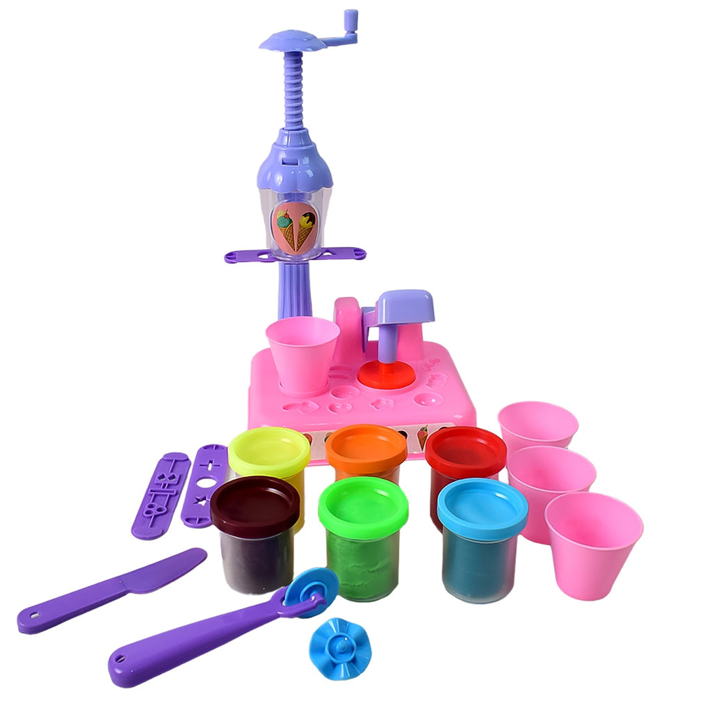 ALVENZA Play Dough Set – Ice Cream Maker & Scoop Kit | Aditi