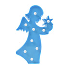 LED Angel Night Light Battery Operated Room Decor | Deskrova - Detail View 5