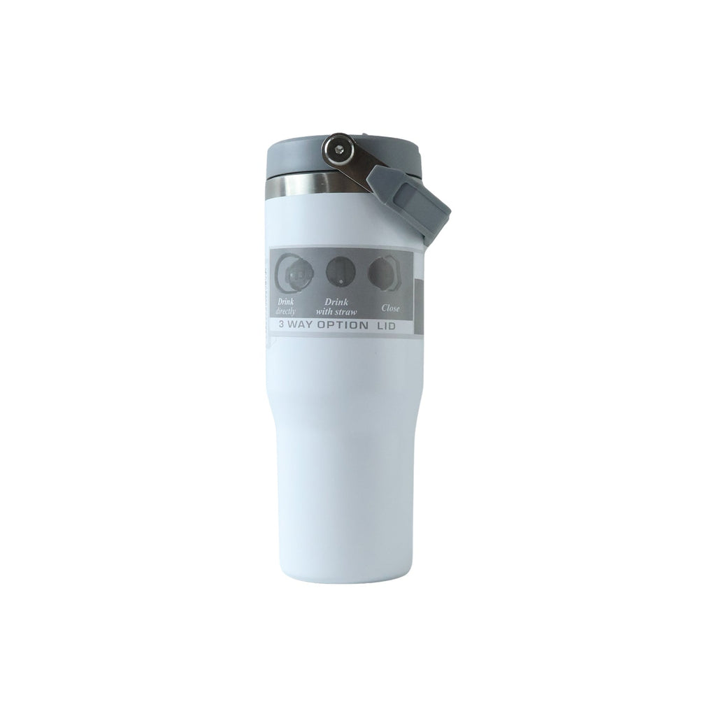 ALVENZA Vacuum Insulated Stainless Steel Tumbler – Keeps Beverages Hot & Cold
