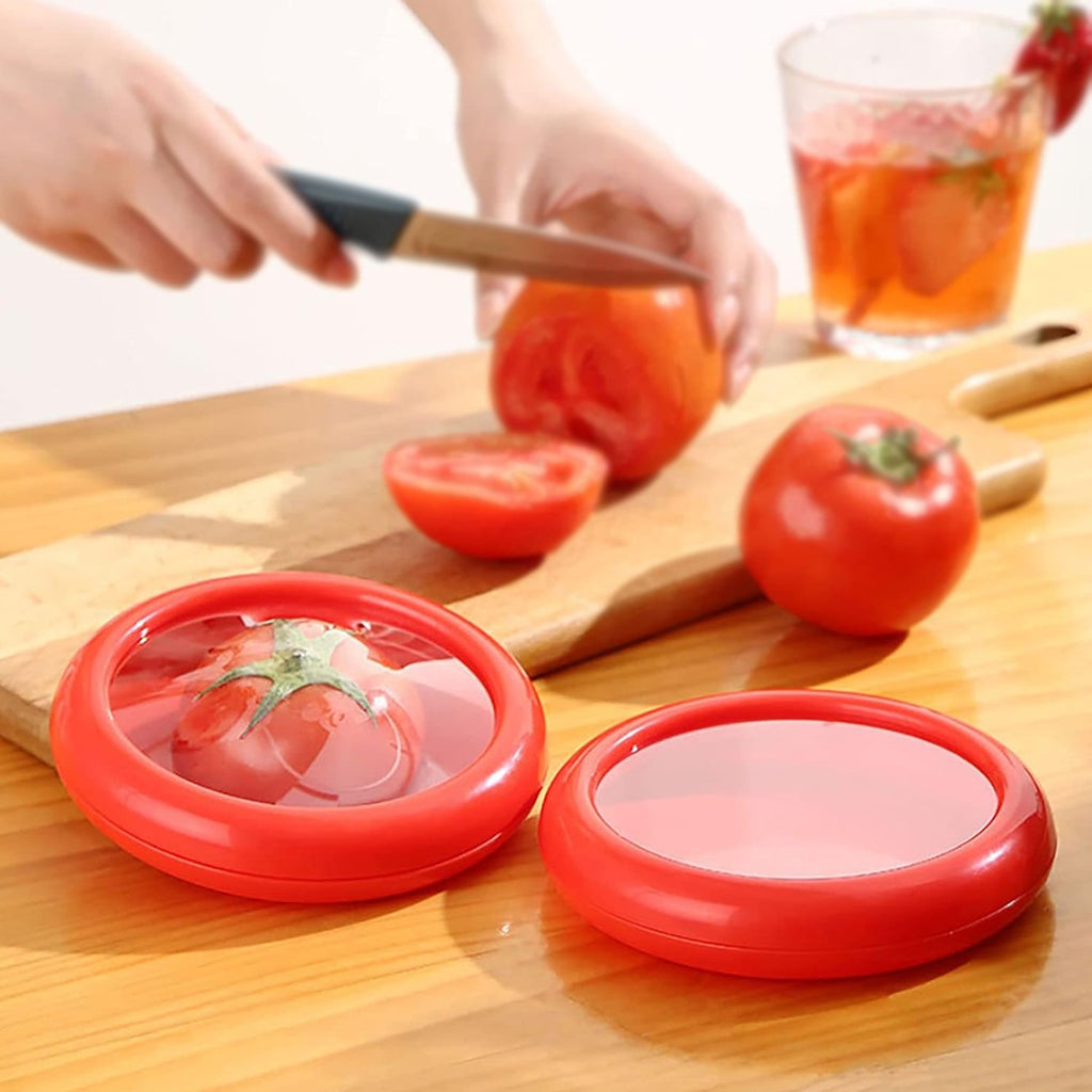 Fruit & Vegetable Container Fresh Produce Saver for Kitchen | Organivo - Front View