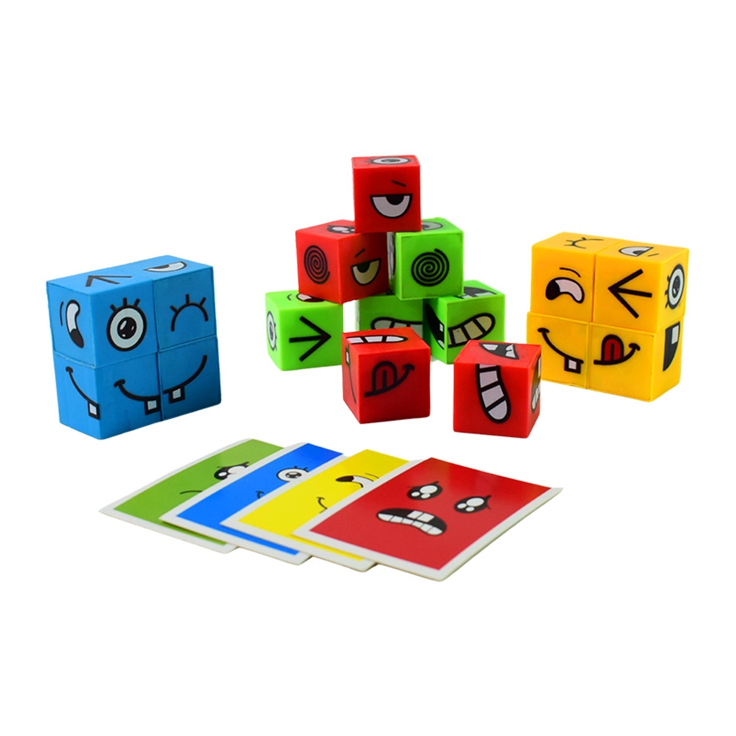 ALVENZA Educational Emotion Puzzle Cube – Develop Emotional Intelligence & Creativity