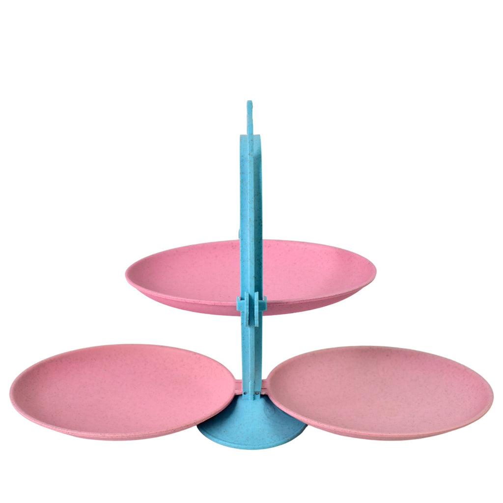 Foldable Fruit Plate Space-Saving Multi-Use Kitchen Organizer - Detail View 5