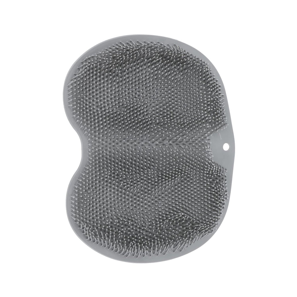 Silicone Foot Scrubber Mat Soft Bristles for Easy Foot Care - Back View