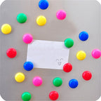 ALVENZA Whiteboard Magnetic Pins – 2cm Colourful Plastic | Deskura