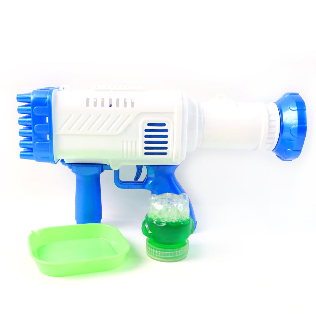 Bubble Gun for Kids 32 Holes, Powerful Blaster | Play & Move - Detail View 5