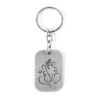 ALVENZA Ganesh Metal Keychain – Auspicious Lord Ganesha Keyring