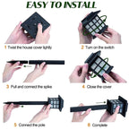 ALVENZA Solar Garden Lights – Waterproof Outdoor Landscape (2-Pack) | Garden Vera