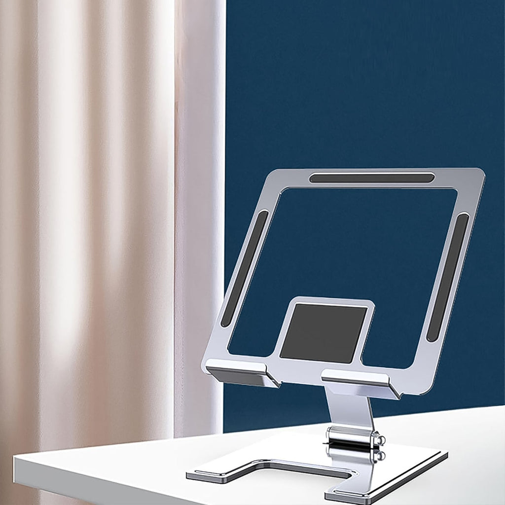 Adjustable Phone Stand Aluminium Alloy, Foldable | Wiregenix - Front View