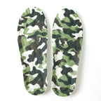 Flexible Shock Absorbing Shoe Insoles Comfort Fit & Support - Back View