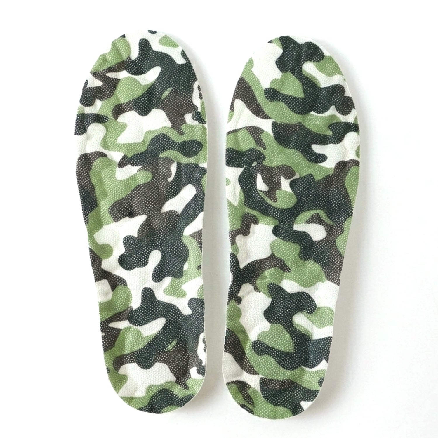 Flexible Shock Absorbing Shoe Insoles Comfort Fit & Support - Back View