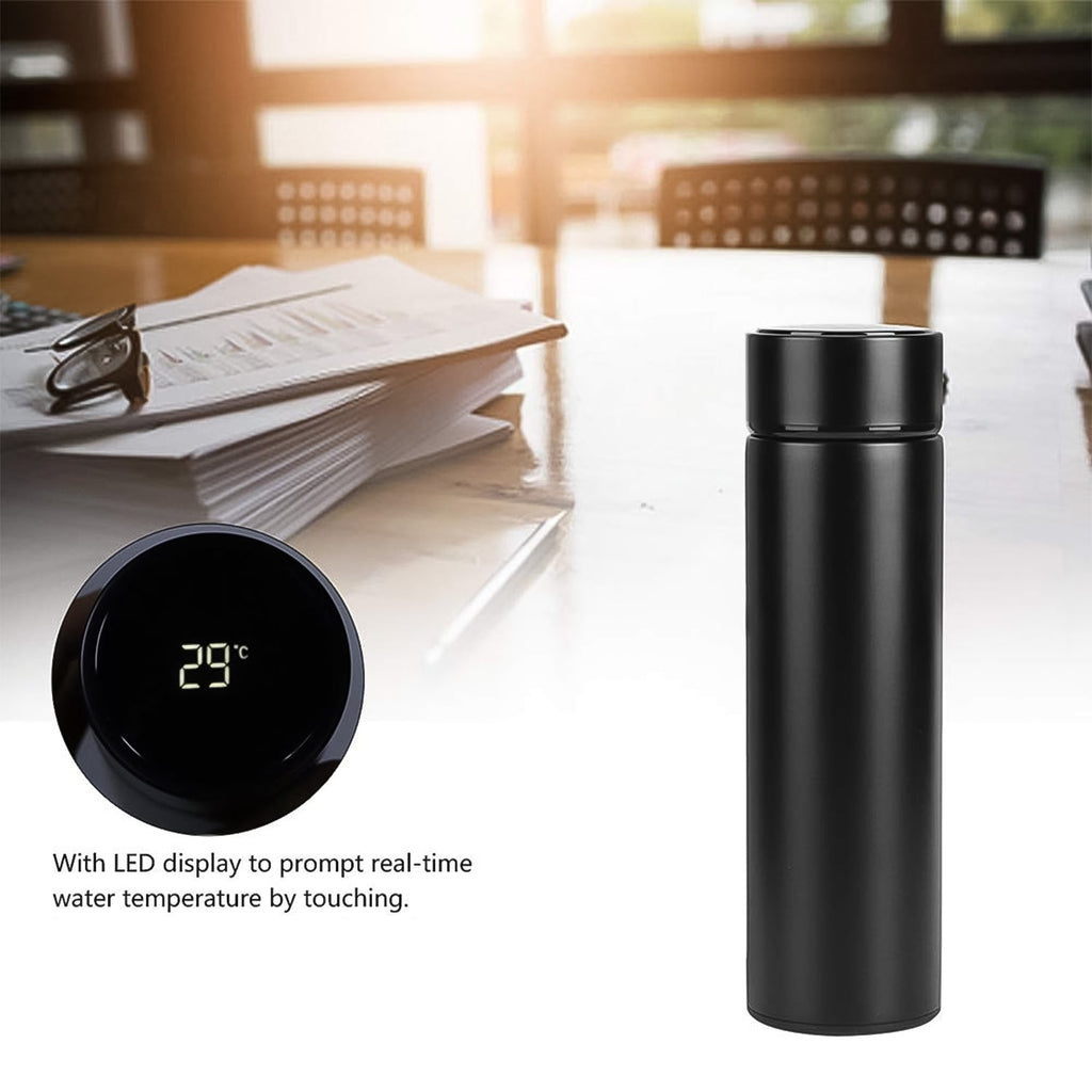 ALVENZA Thermal Coffee Pot – LED Temp Display & Bottle Set | CustomSpot