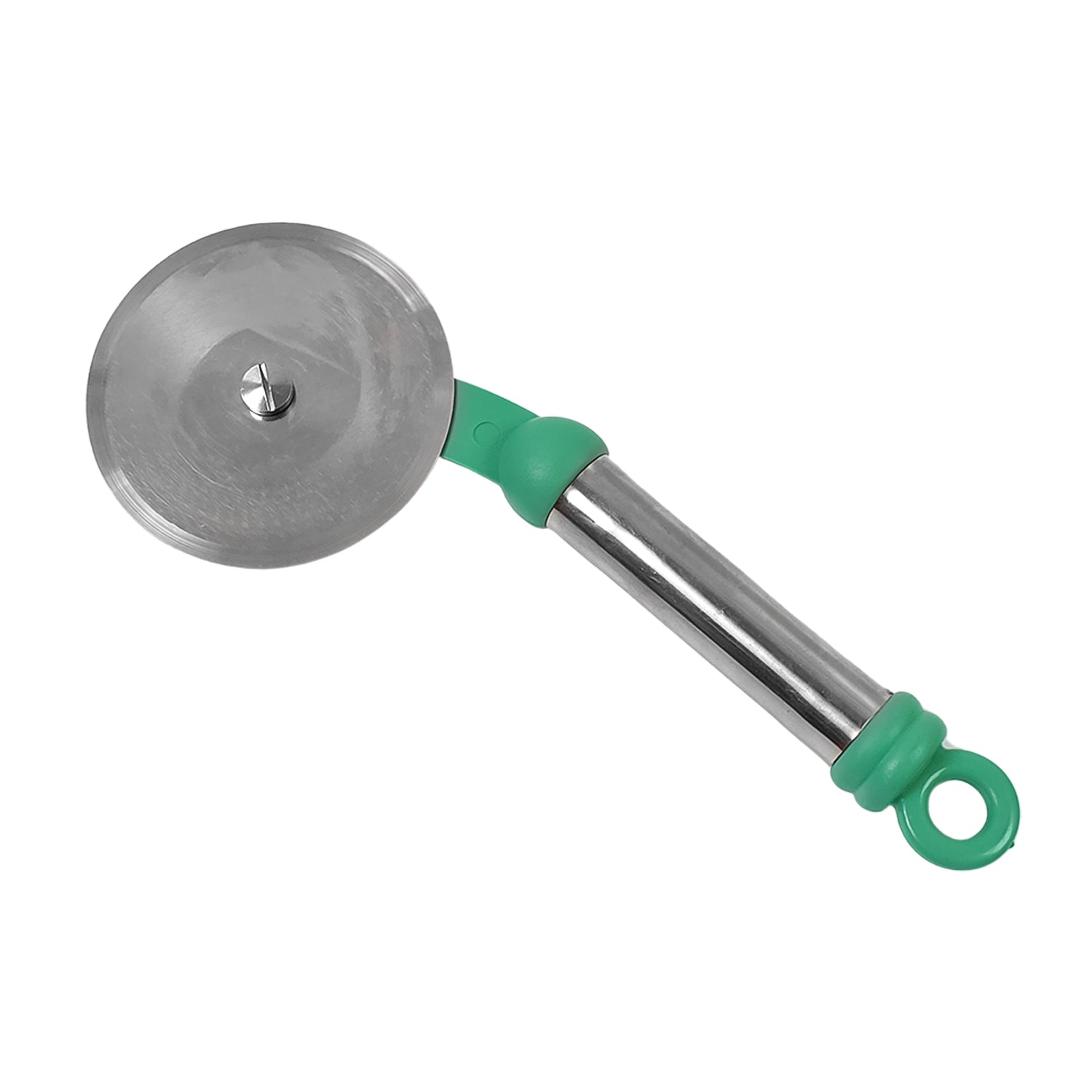 Stainless Steel Pizza Cutter Sharp Wheel | Quickslice - Detail View 5