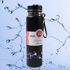 ALVENZA Stainless Steel Insulated Water Bottle – 1000 ML Leak-Proof Flask