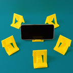 ALVENZA Plastic Mobile Phone Stand – Adjustable Foldable 6-Piece Set