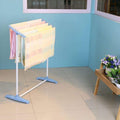 ALVENZA Portable Clothes Drying Rack – Foldable, Steel & Plastic | PHOBIA