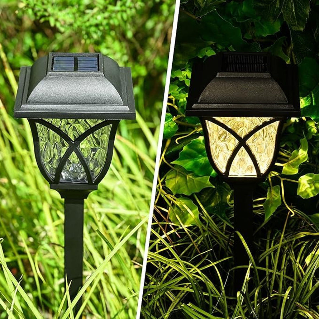 ALVENZA Solar Pathway Lights – Water-Ripple Garden Lighting | FitFuzion