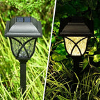 ALVENZA Solar Pathway Lights – Water-Ripple Garden Lighting | FitFuzion
