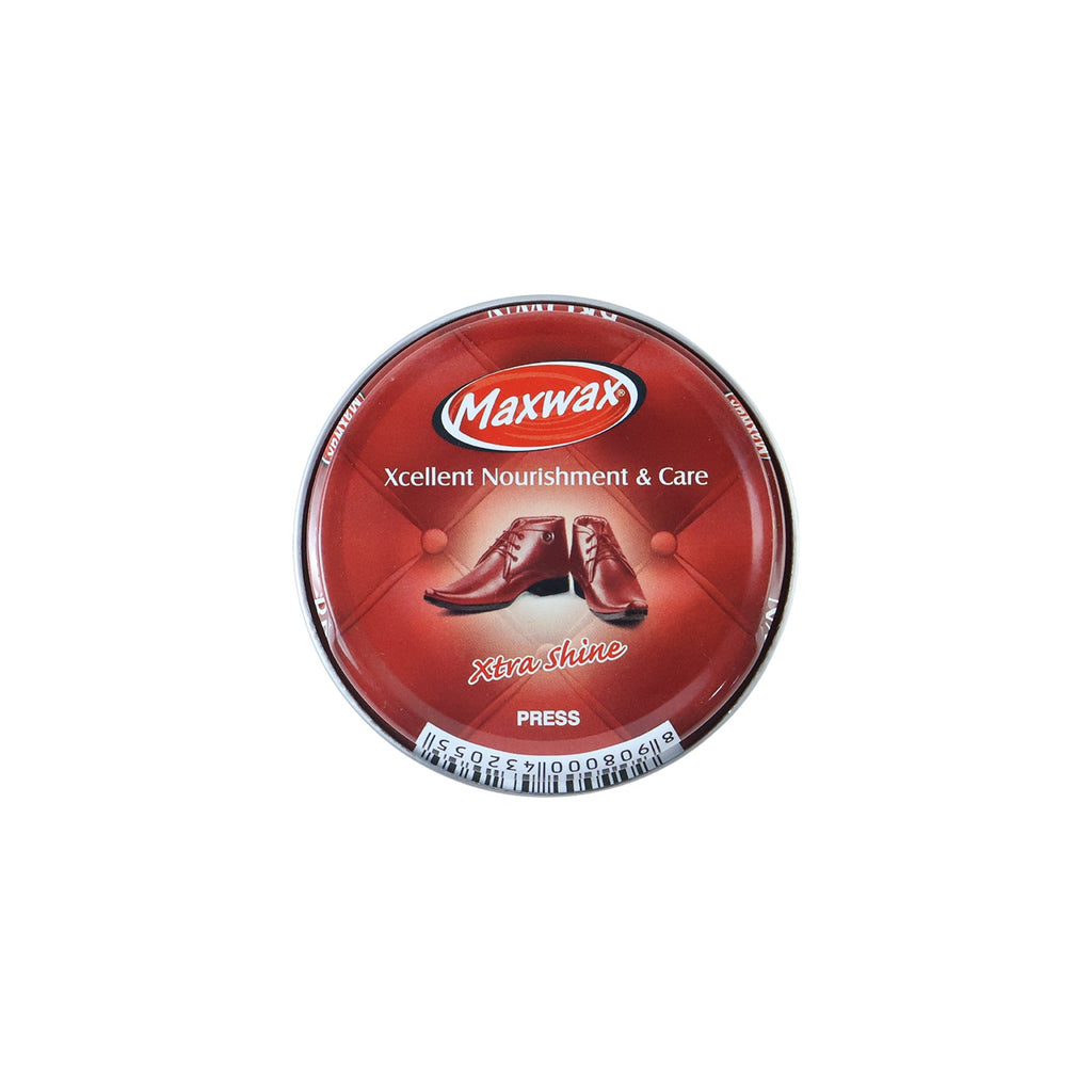 Brown Shoe Polish Cream Instant Shine & Nourishment for Leather - Back View
