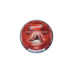 Brown Shoe Polish Cream Instant Shine & Nourishment for Leather - Back View