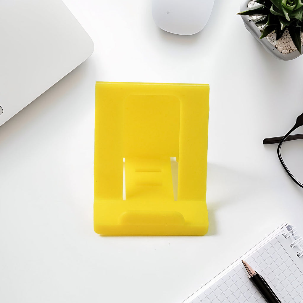 ALVENZA Mobile Phone Stand – Adjustable Foldable & Portable Plastic Holder